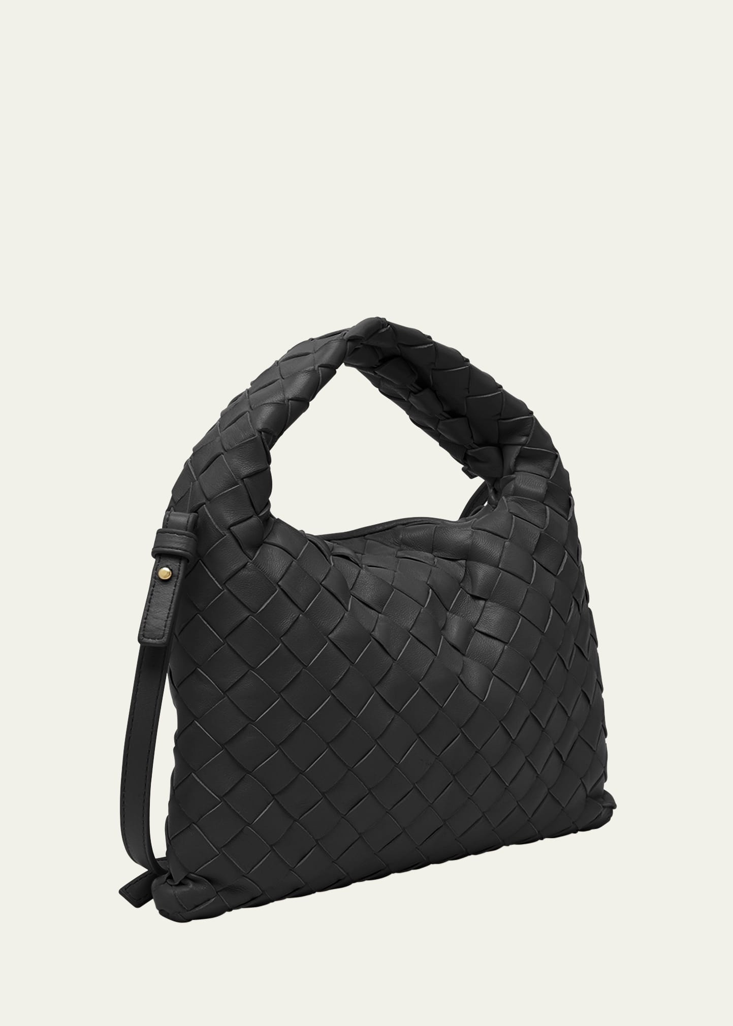 Hop Mini intrecciato Hobo Bag - 4