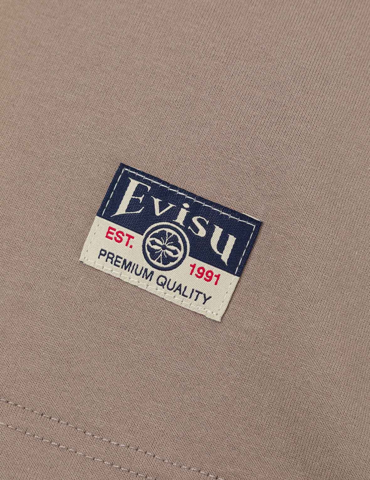 Daruma and Logo Embroidery Relax Fit T-shirt - 7