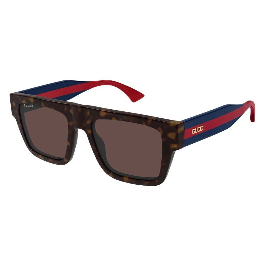 Gucci Brown Browline Men's Sunglasses GG1868S 002 53 - 2