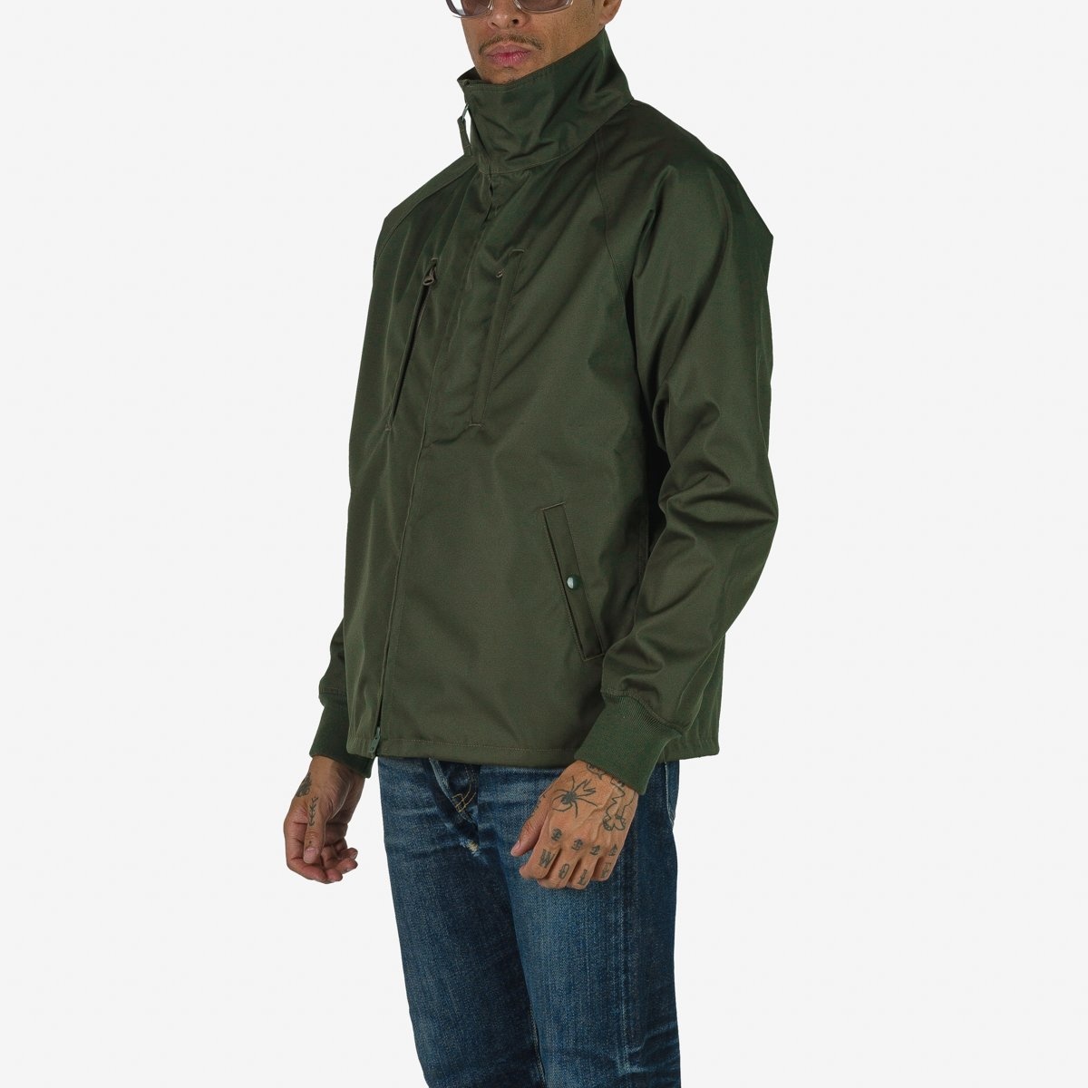 IHJ-131-OLV CORDURA® Windbreaker - Olive - 3