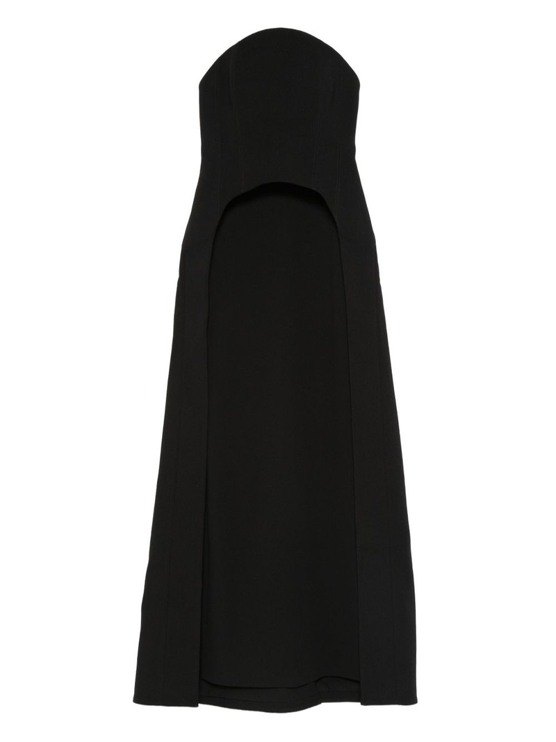 Vi strapless maxi dress 1