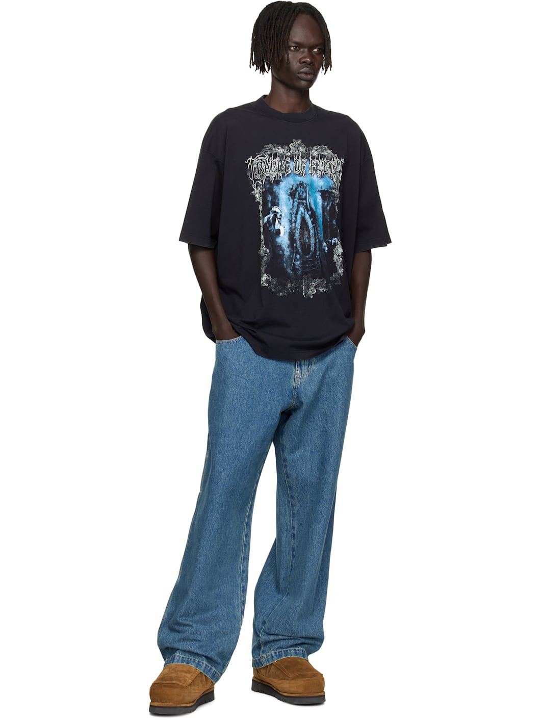 Blue Hip-Hop Jeans - 4