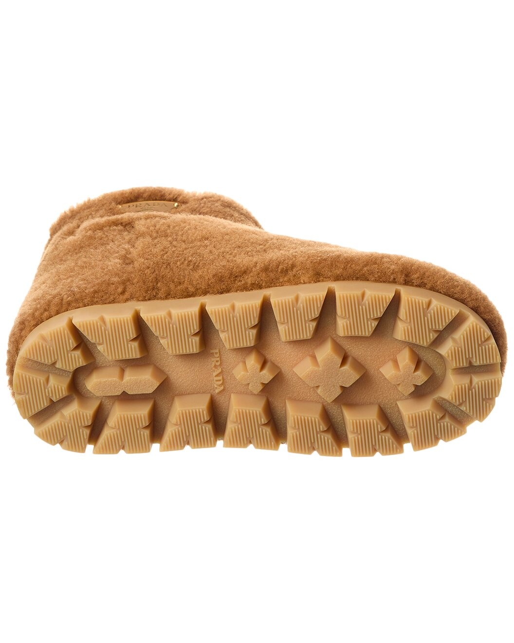 Prada Logo Shearling Boot - 4