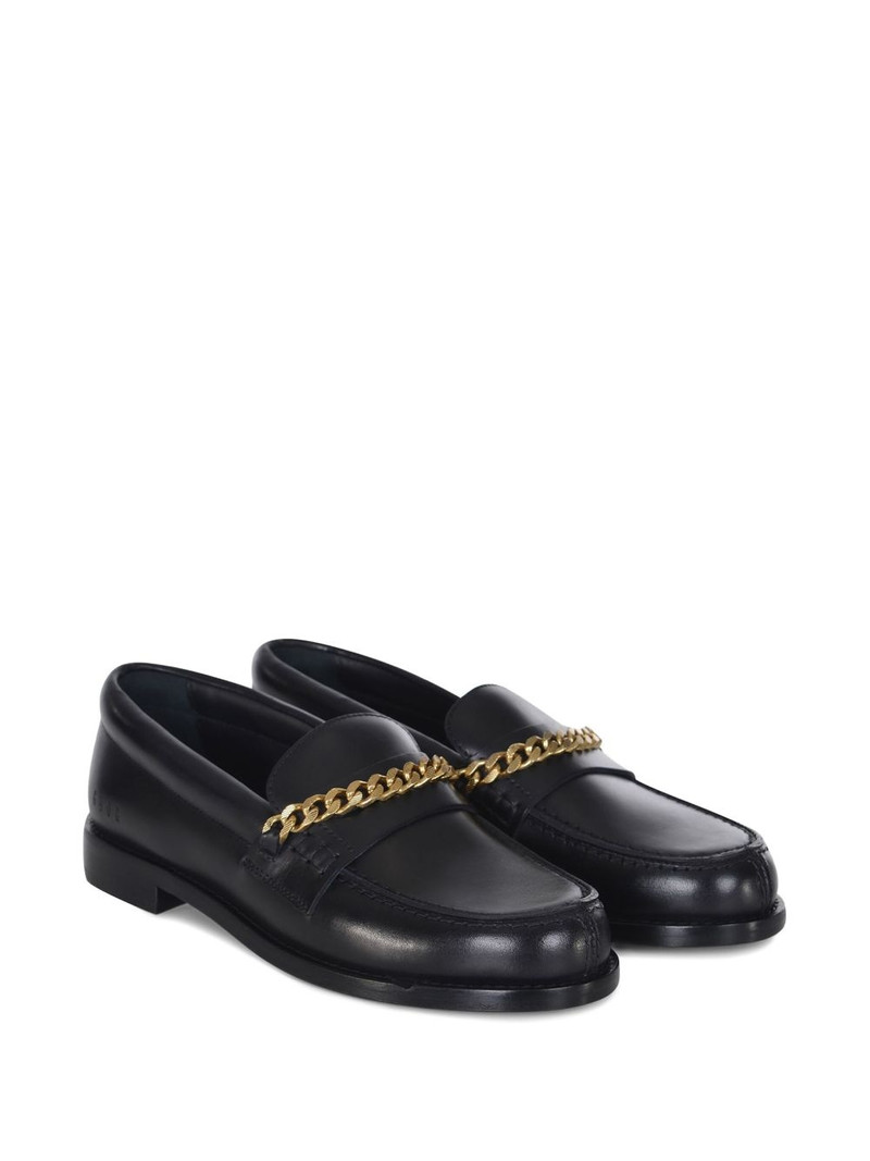 Golden Goose leather loafers outlook