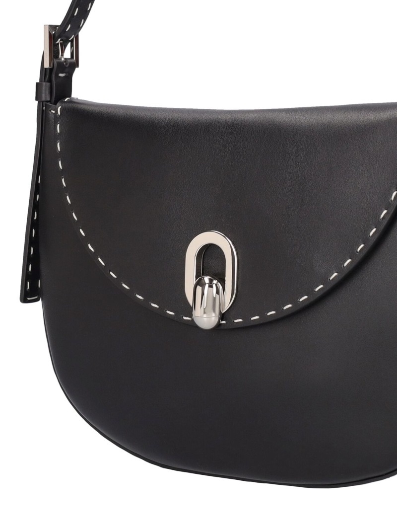 Small Tondo studded leather hobo bag - 4