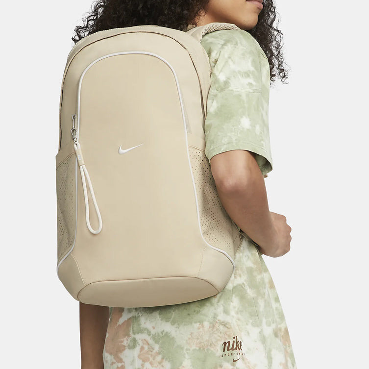 Nike Sportswear Essentials Series Large Capacity Durable Laptop Bag Creamy White Backpack Creamwhite - 5