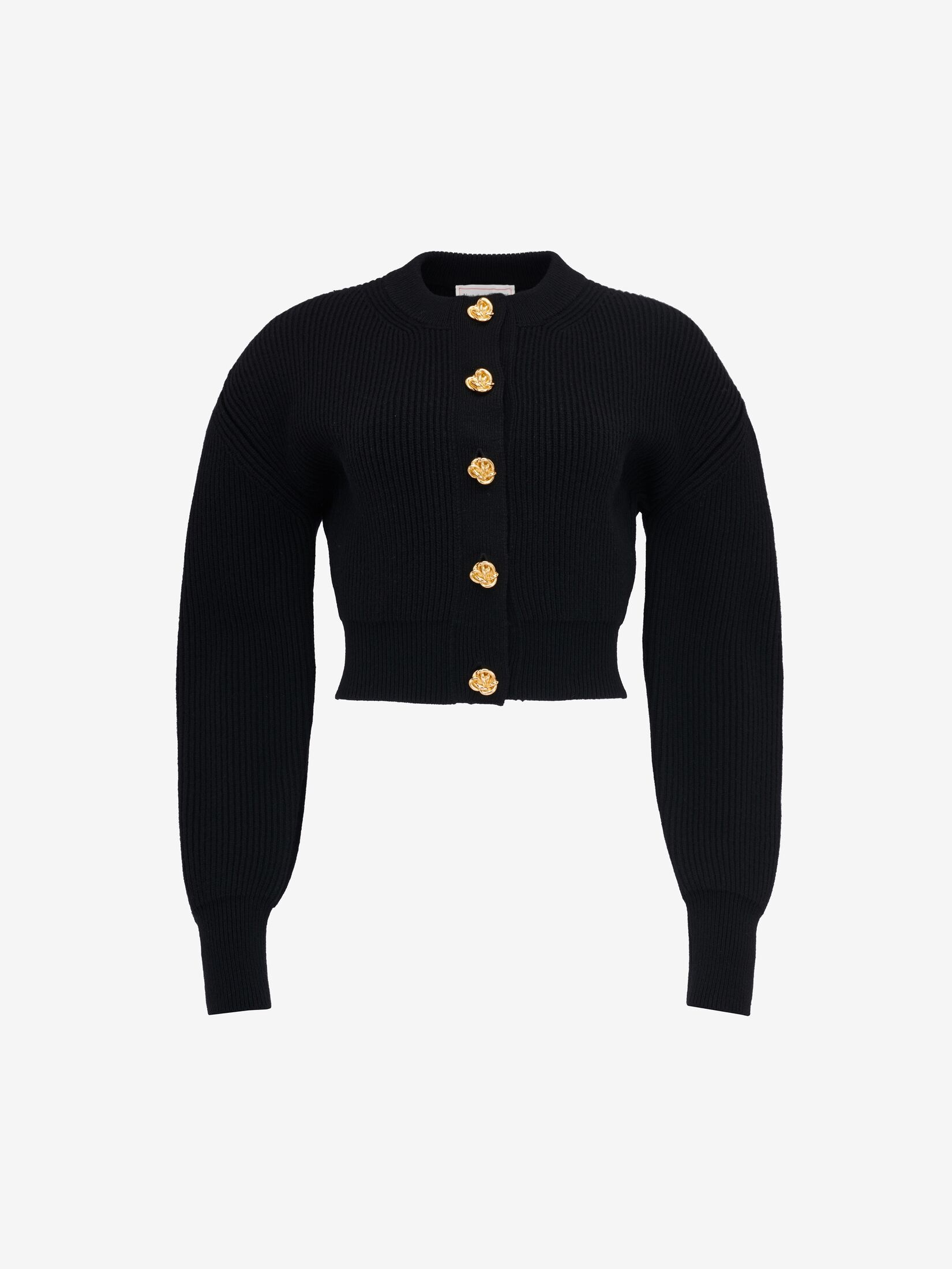 Women's Cocoon Sleeve Cardigan in Black - 1