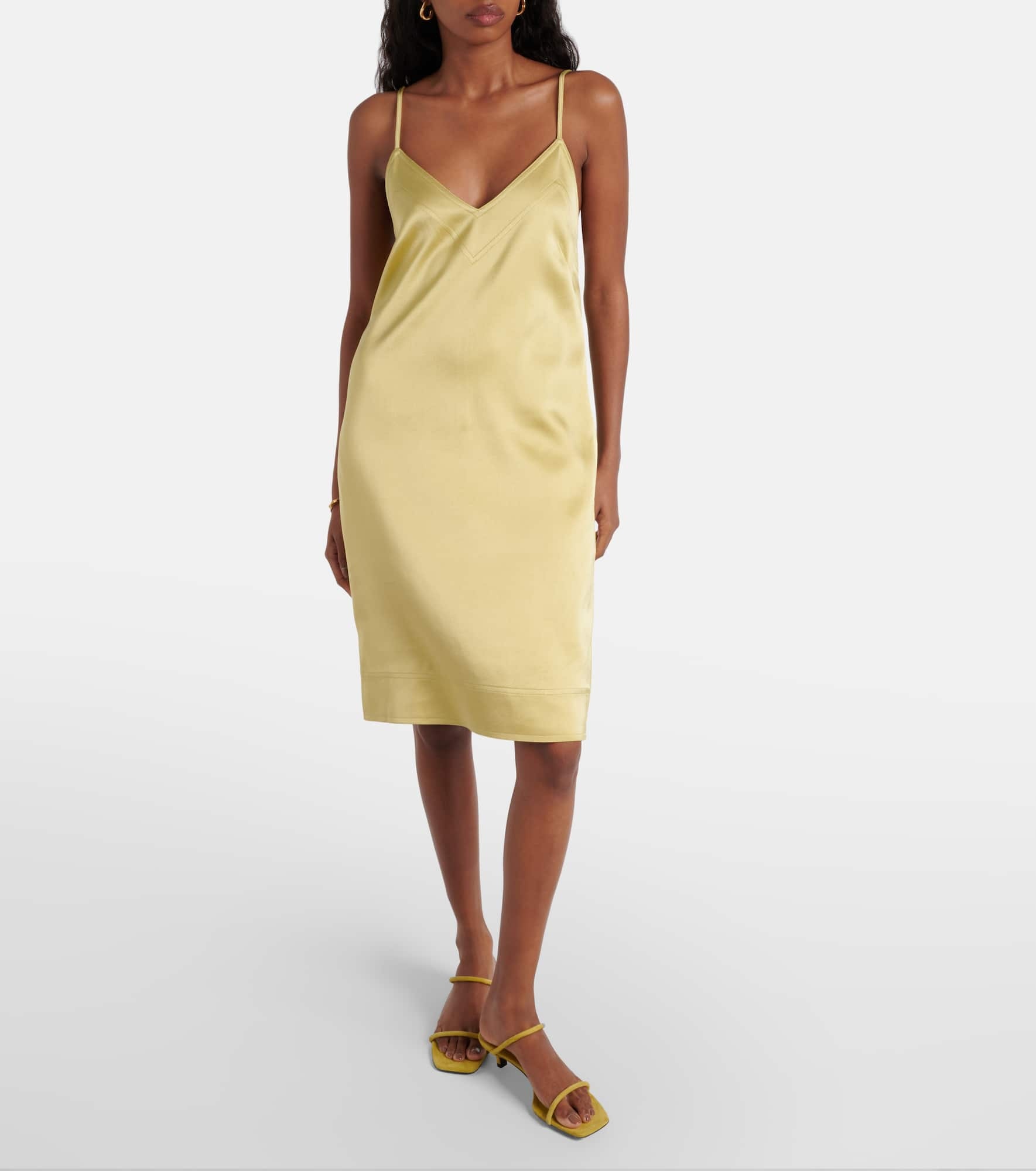 Satin slip dress - 2