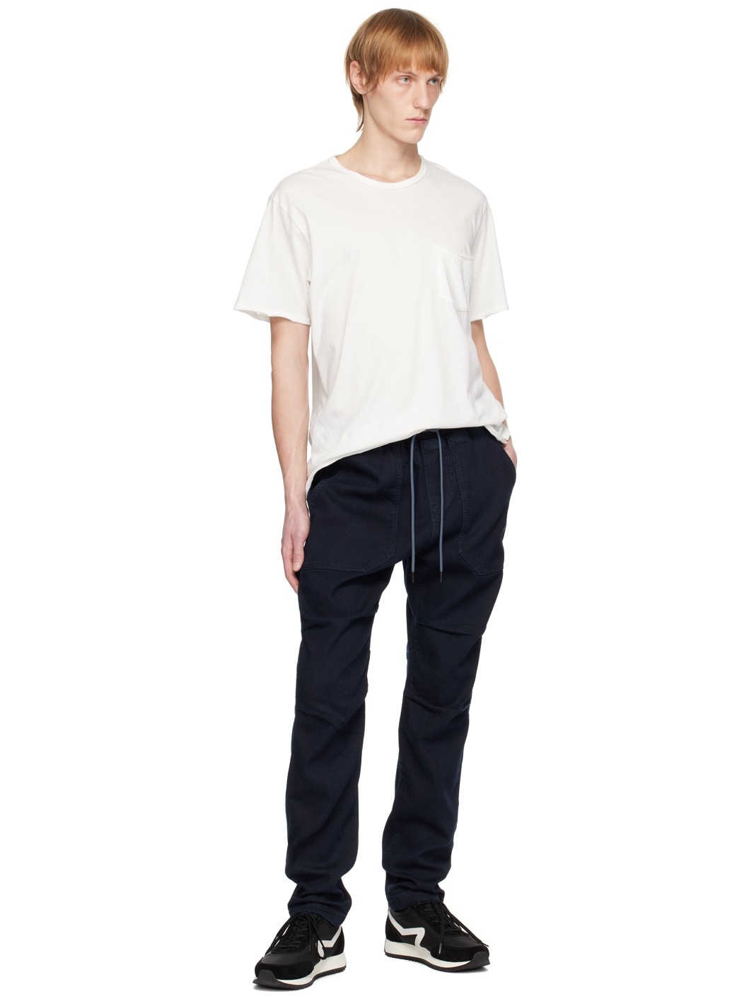 Navy Oscar Lounge Pants - 4