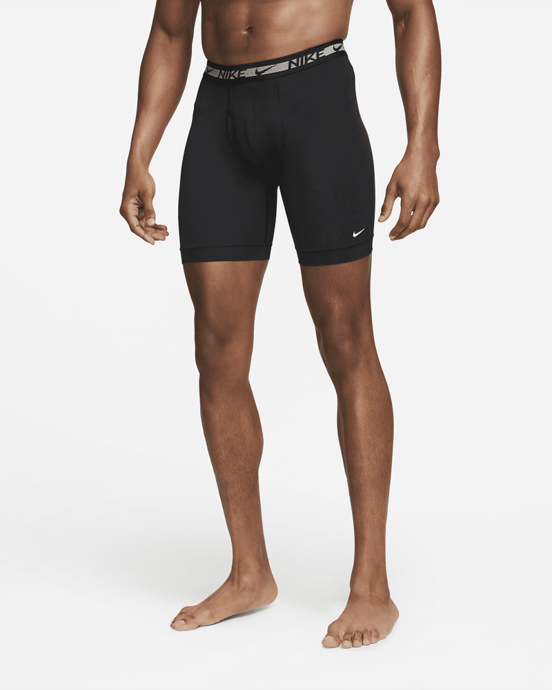 Nike Nike Dri-FIT Ultra Stretch Micro Men's Long Boxer Brief (3-Pack) outlook
