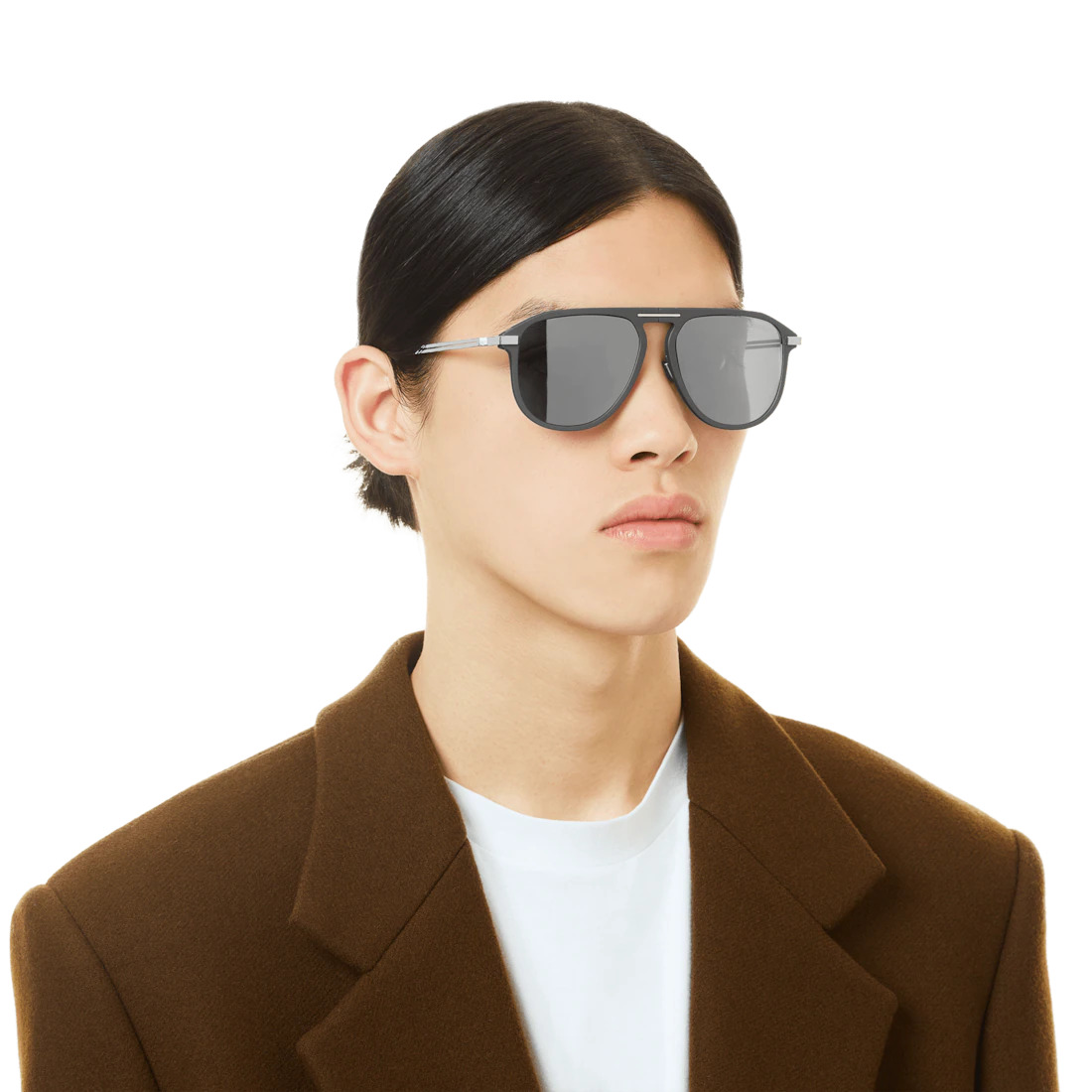 Eyewear Pilot Foldable Mercury Gray Sunglasses - 2