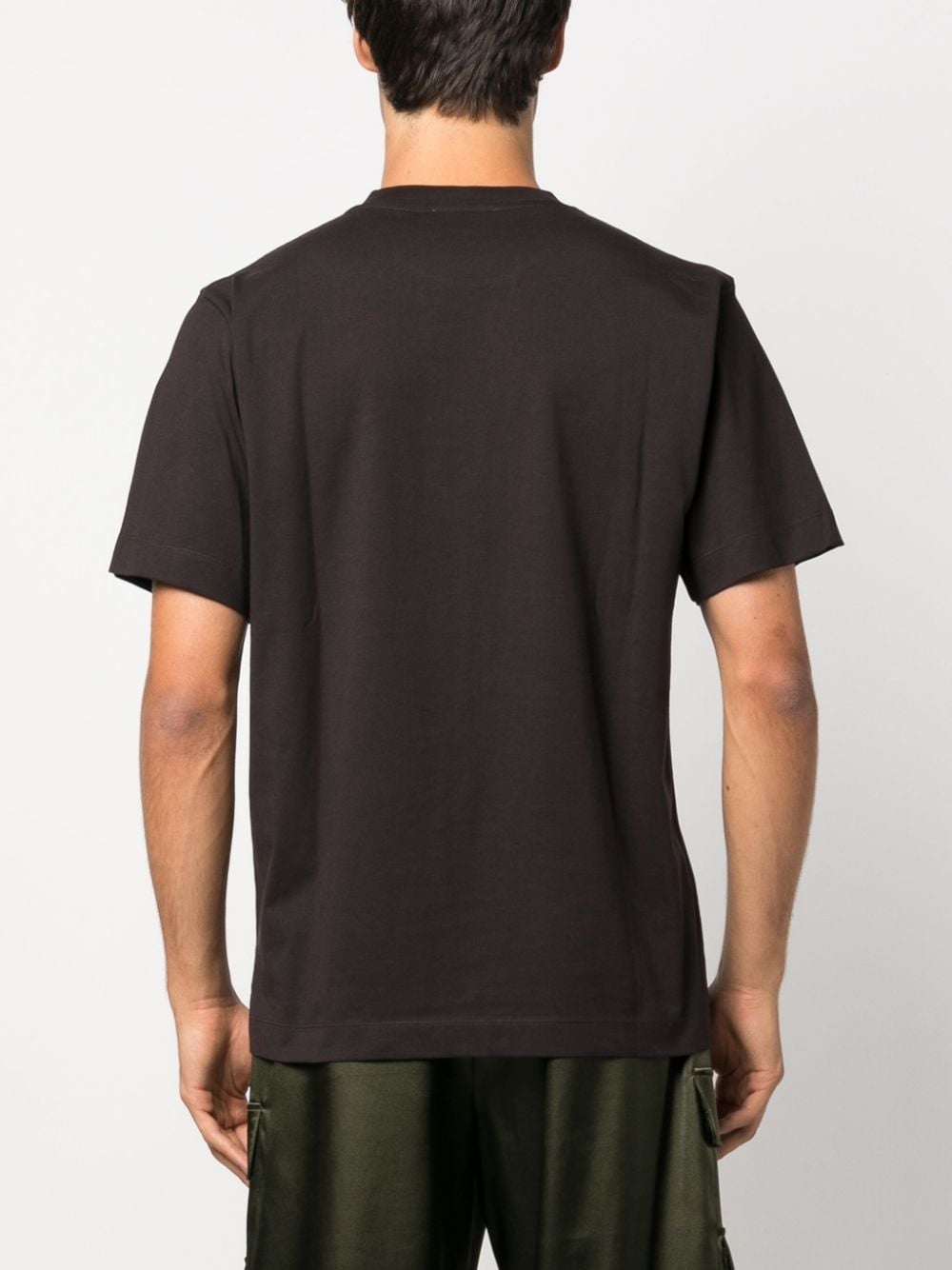 logo-print organic cotton T-shirt - 4