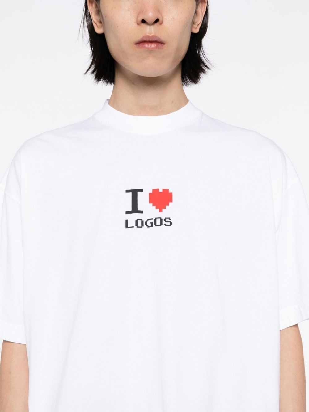 I Love Logos-print T-shirt - 4