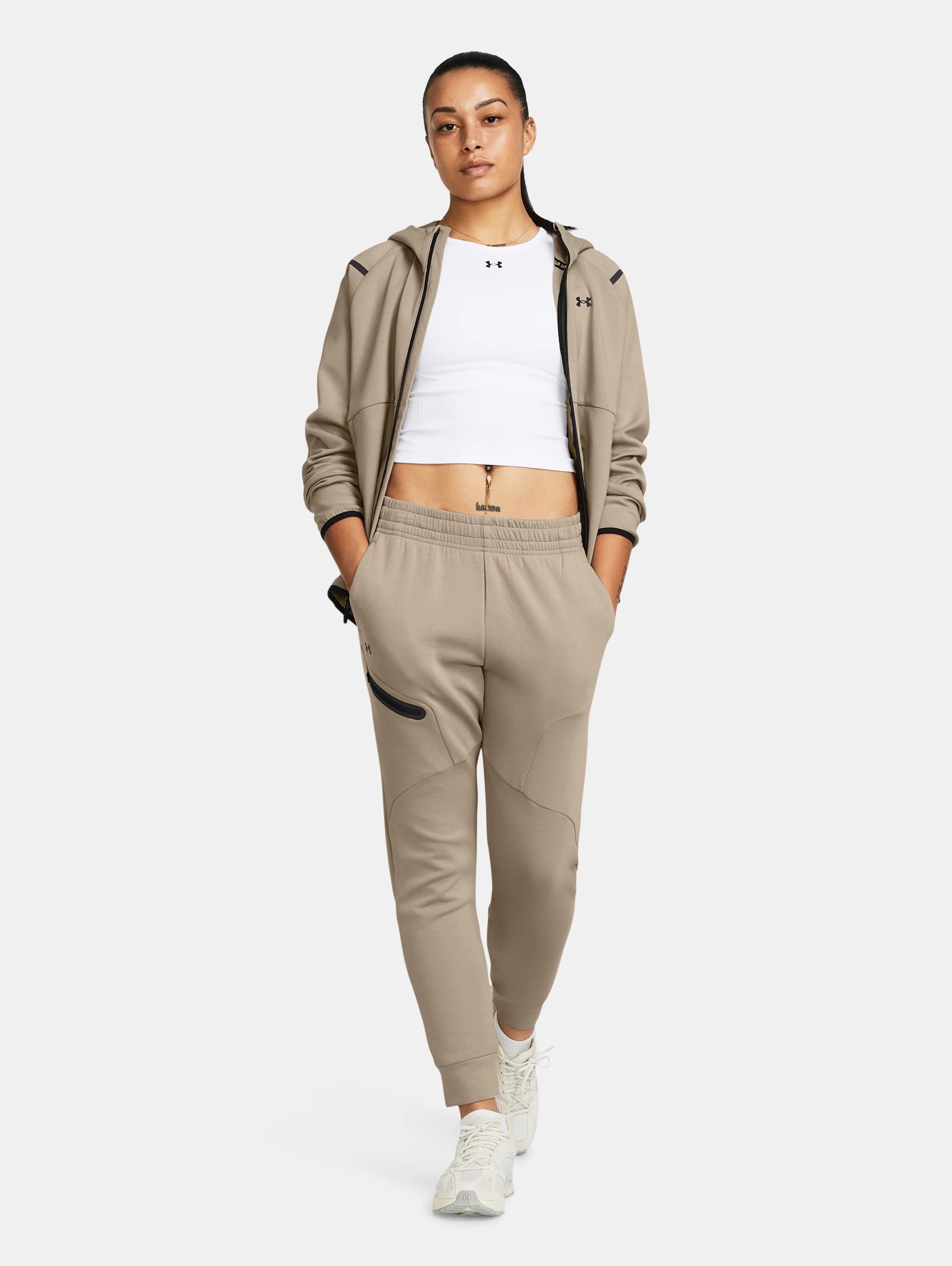 Women's UA Unstoppable Fleece Joggers - 5