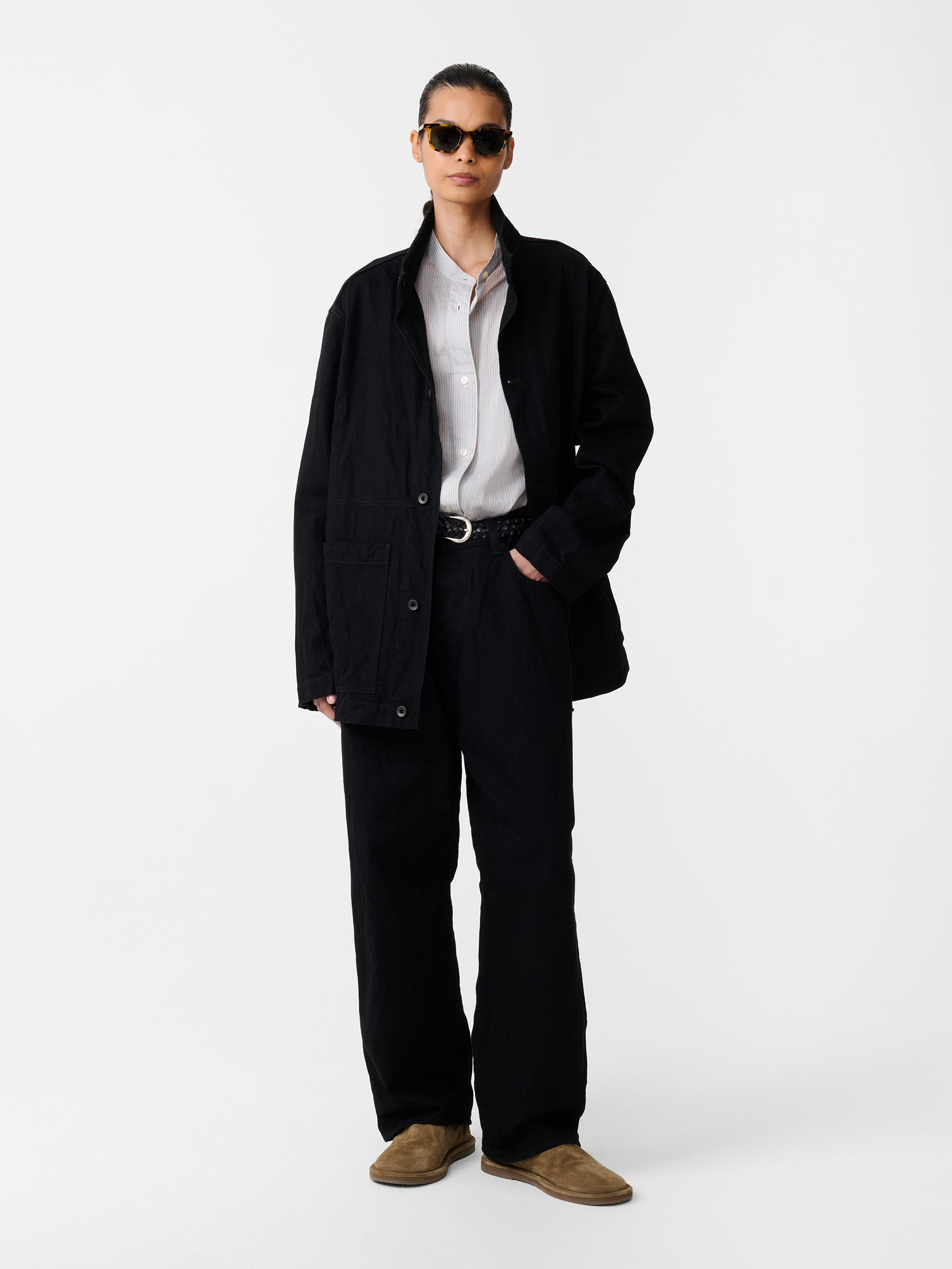 Seb Crinkle Denim Pant - 4