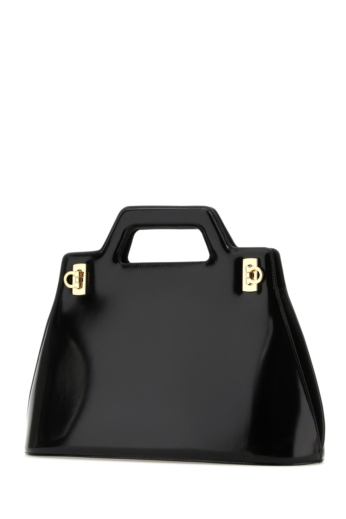 Black leather Wanda M handbag - 2