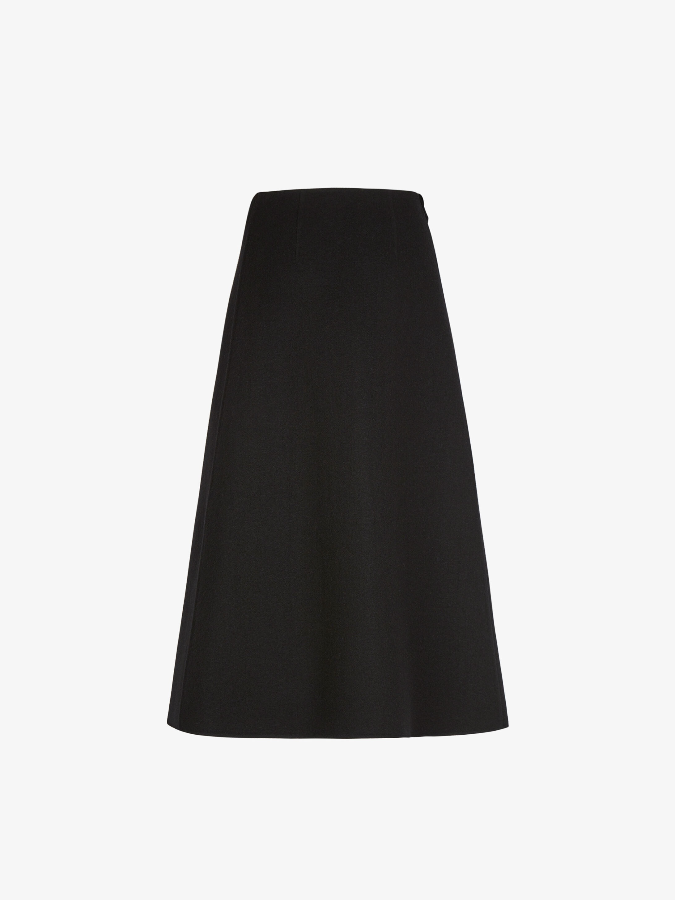 Wrap skirt in felt wool - 4