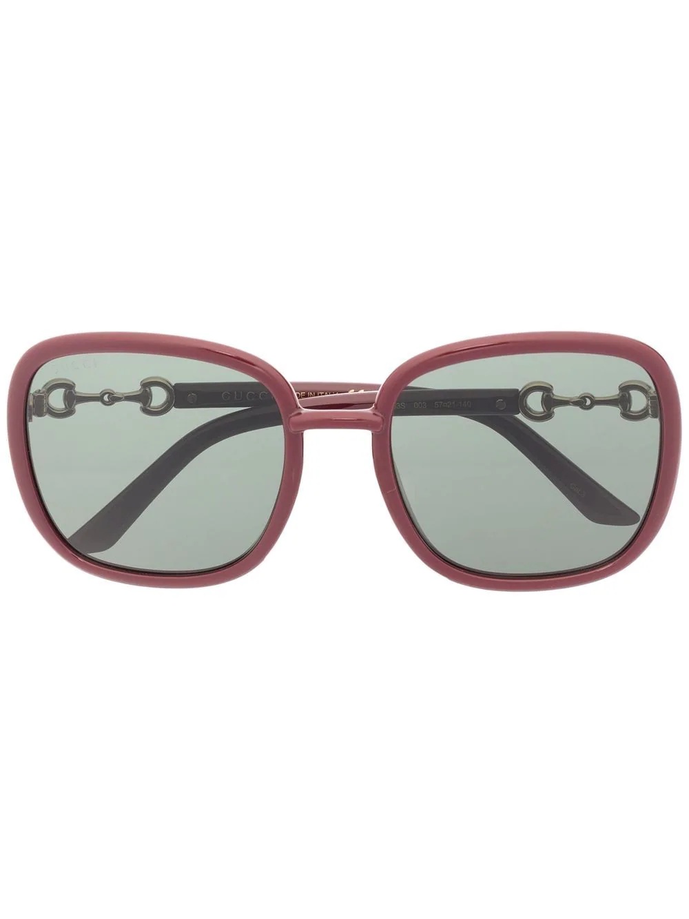 Horsebit round-frame sunglasses - 1