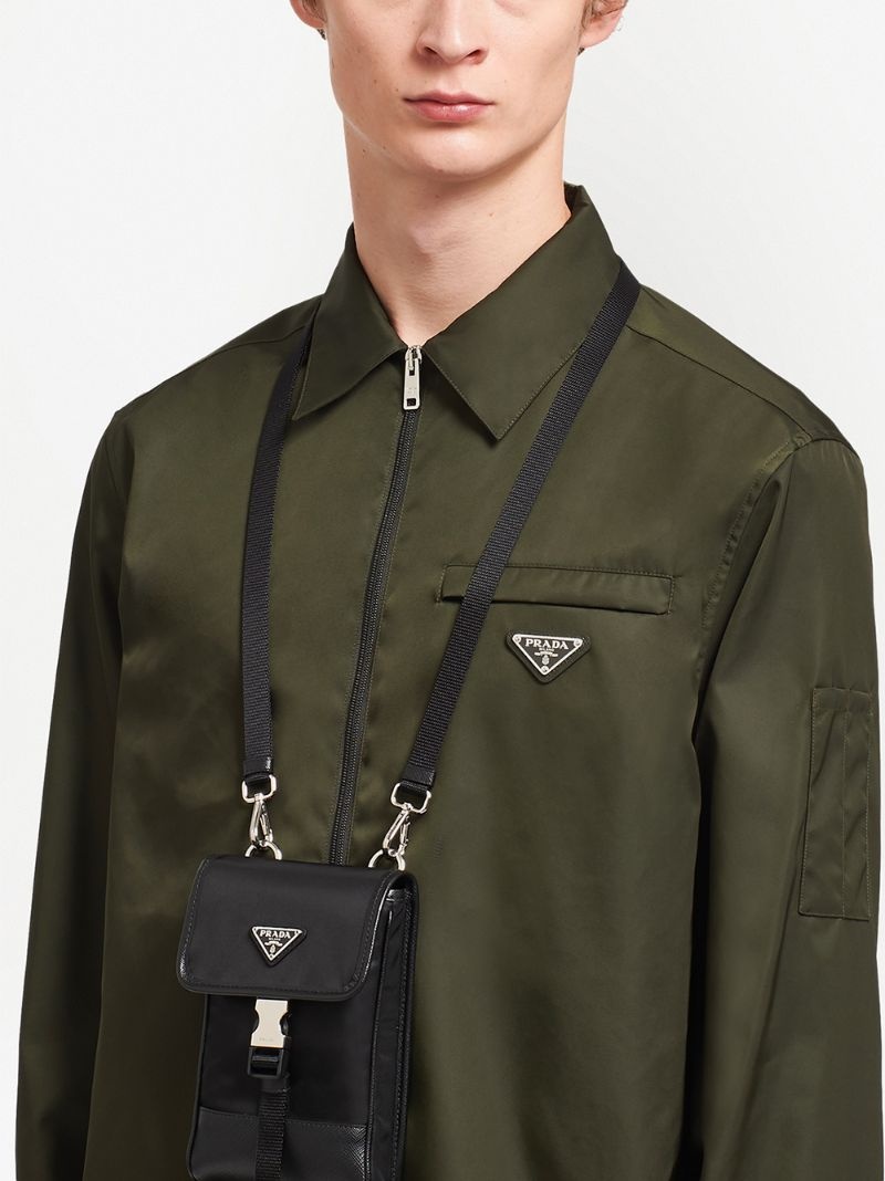 logo-plaque crossbody bag - 5
