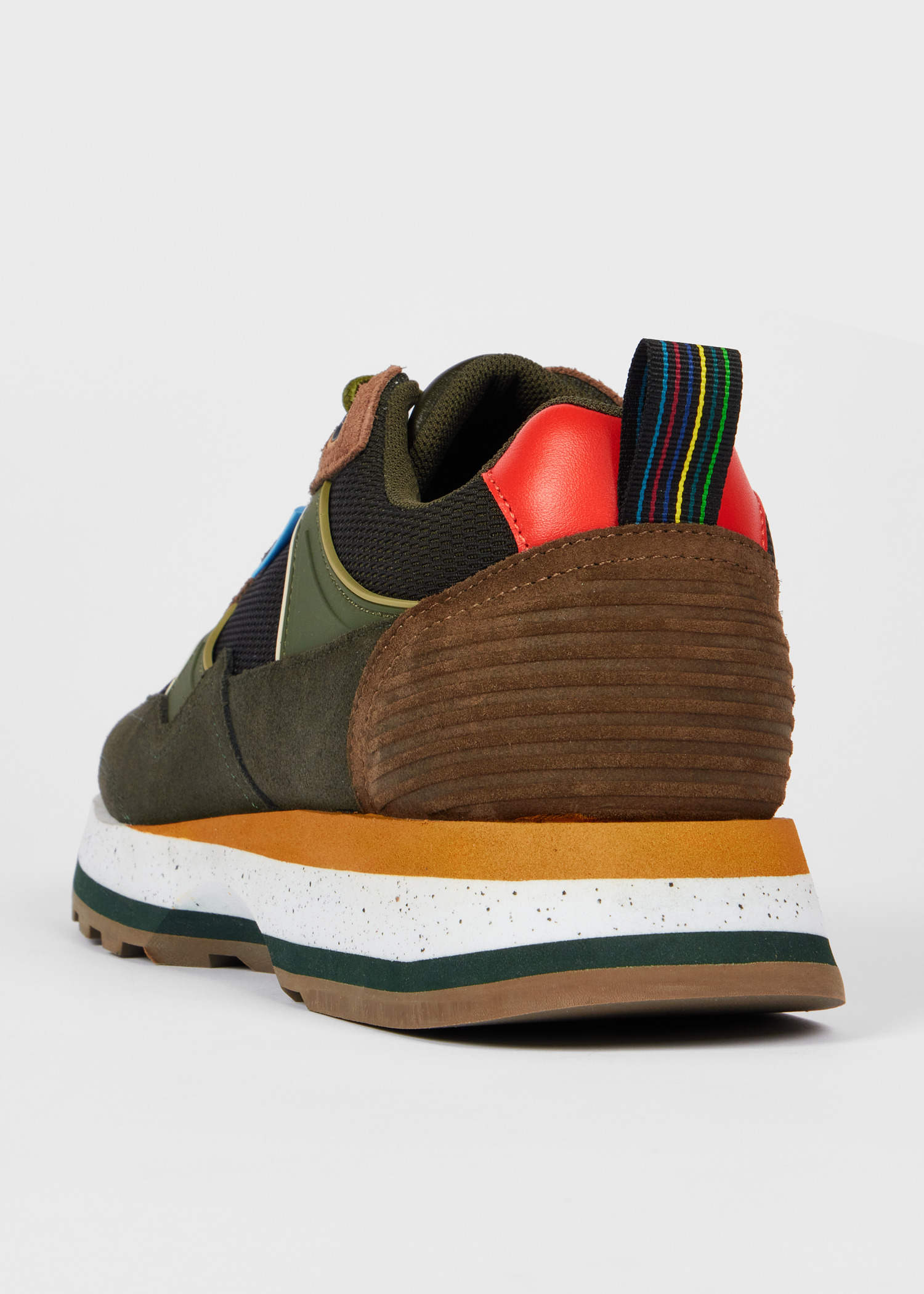 Khaki Green 'Banks' Trainers - 3