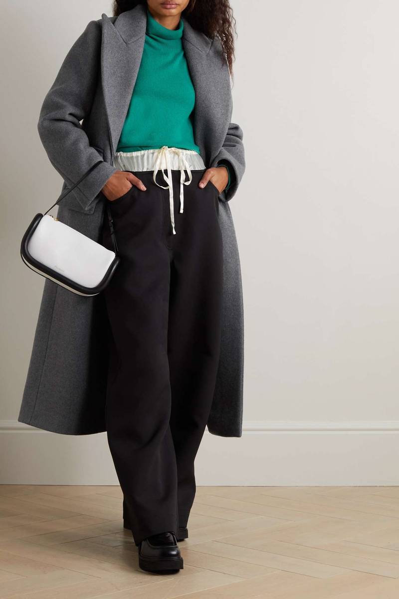 Loewe Mélange wool coat outlook