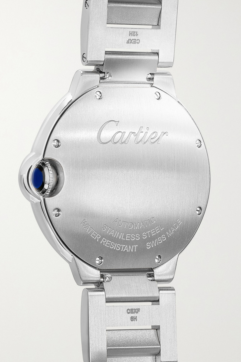 Ballon Bleu de Cartier Automatic 36.6mm stainless steel watch 4