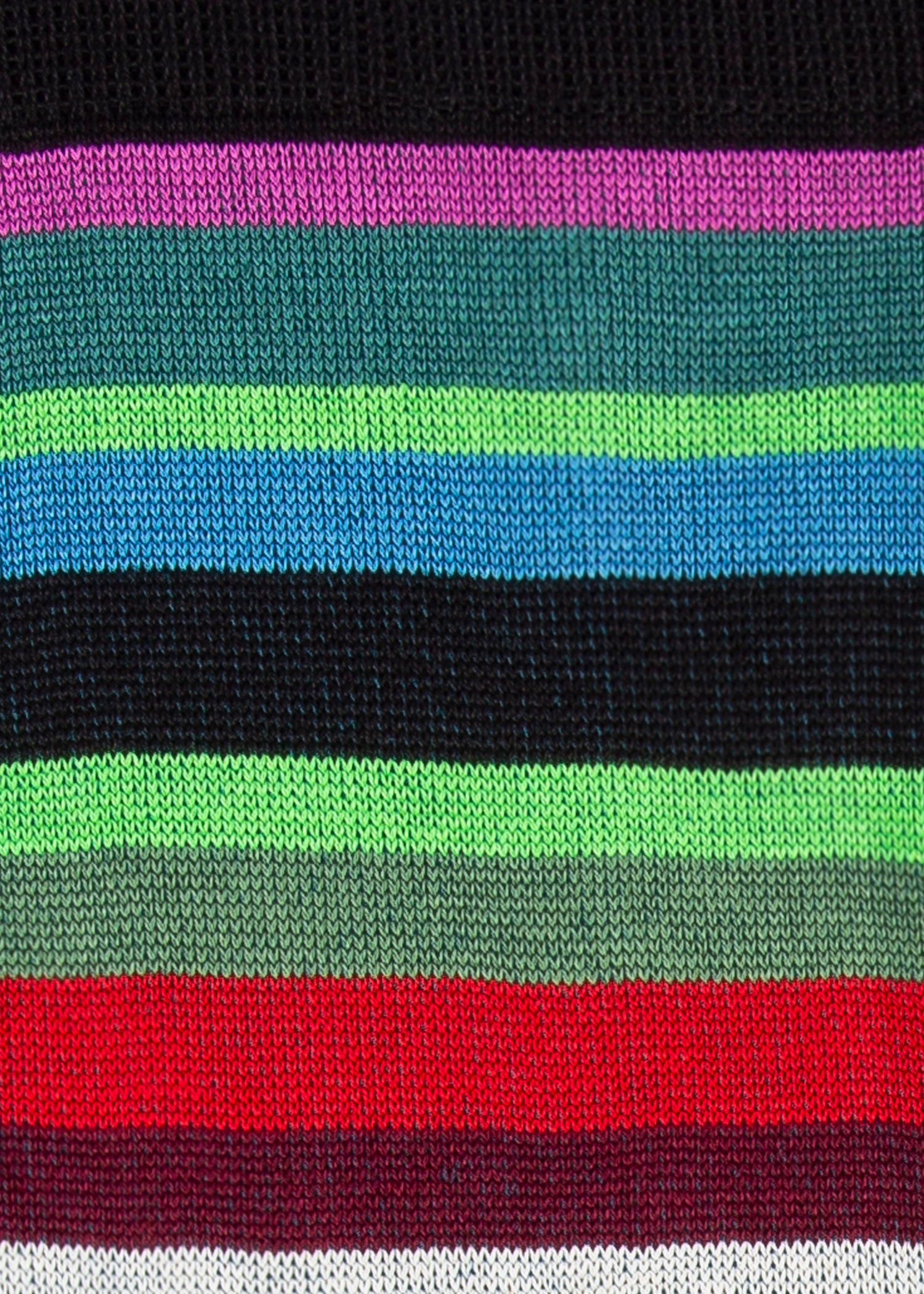 Black Mixed Stripe Socks - 3
