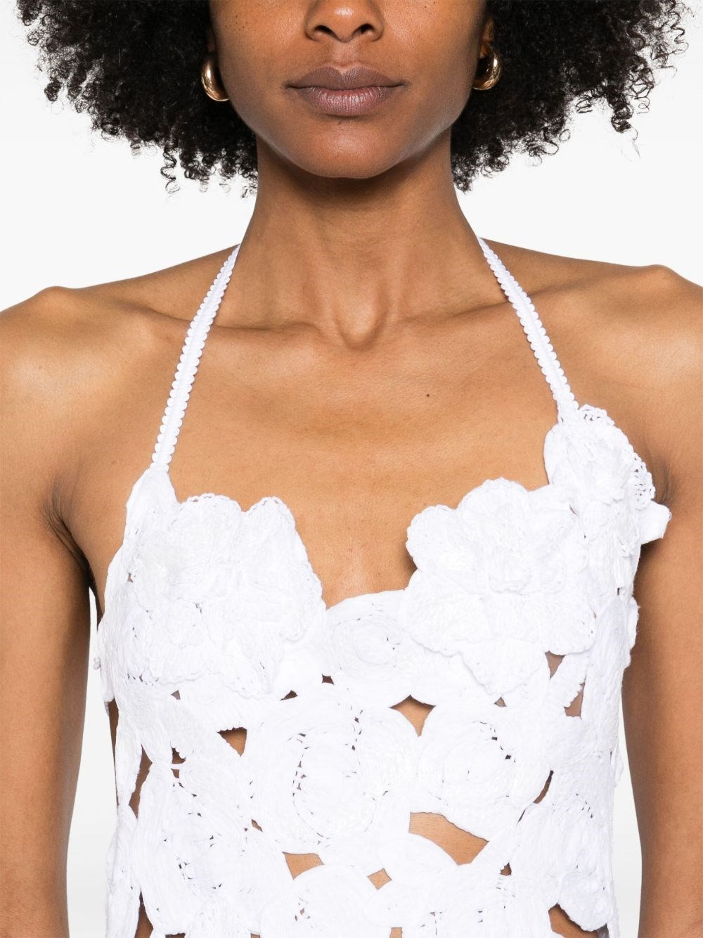Macramé knit dress - 3