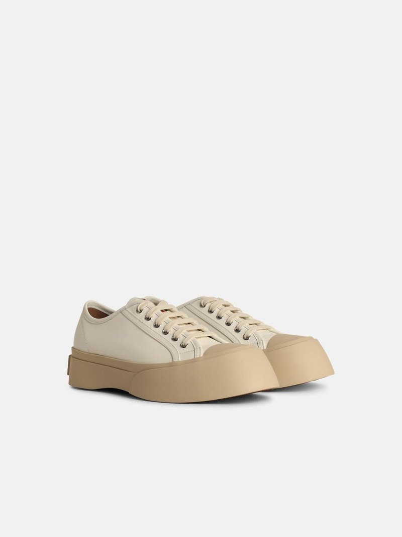 Marni WHITE LEATHER SNEAKERS outlook