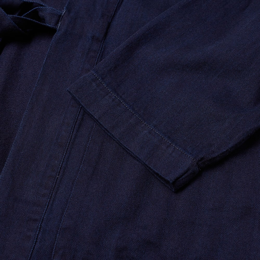 Universal Works Herringbone Denim Kyoto Work Jacket - 4