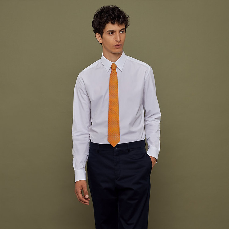 Hermès Tie 7 H Shadow tie outlook