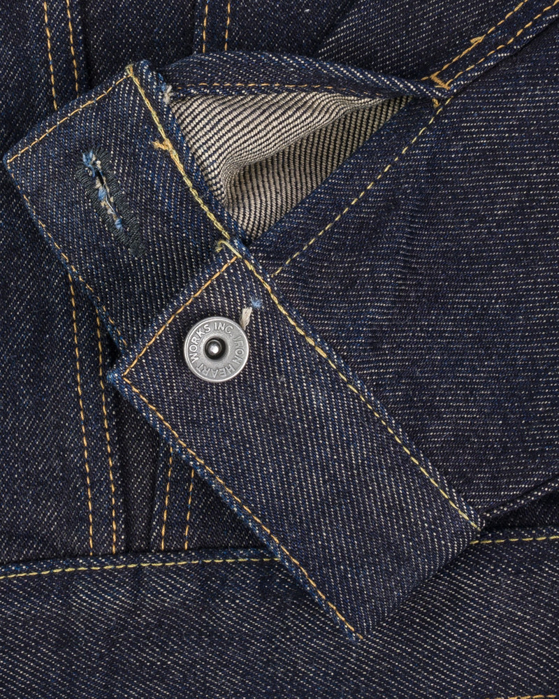 21OZ SELVEDGE DENIM TYPE III - INDIGO 11