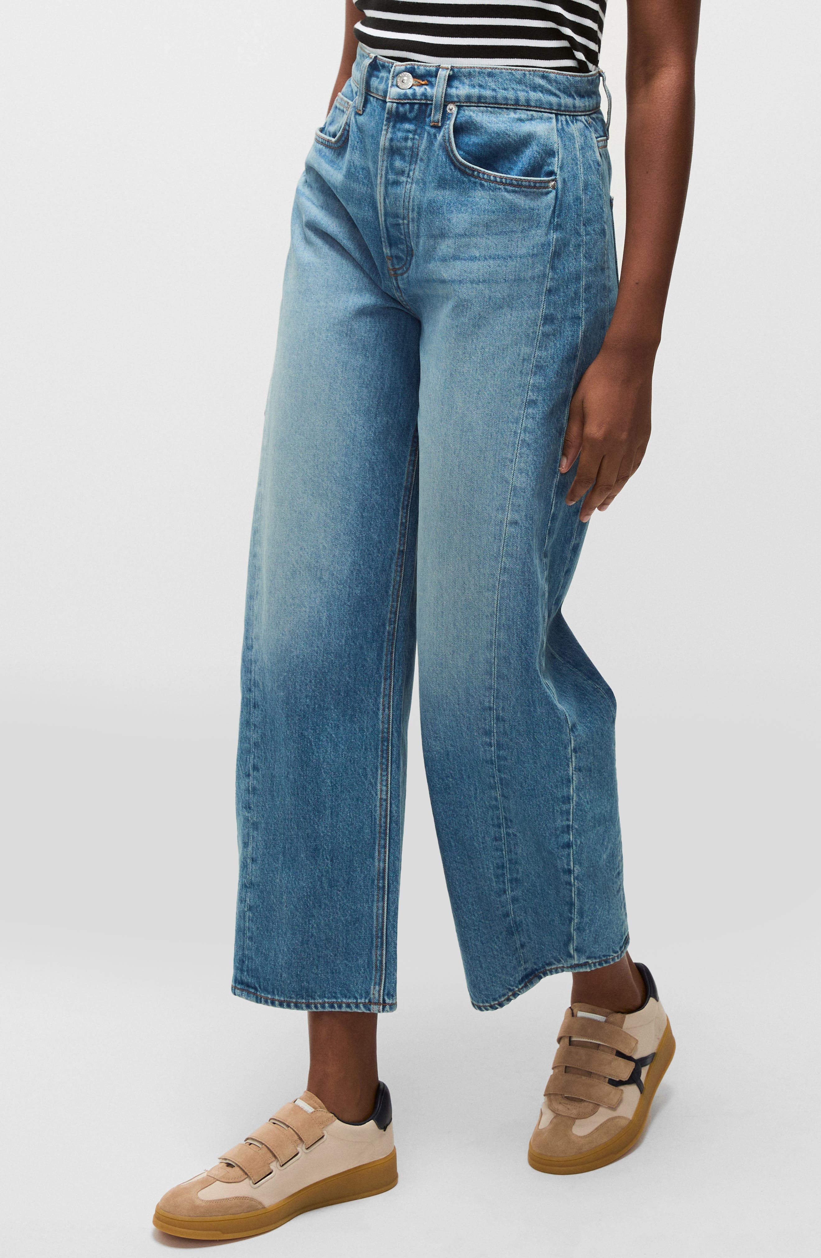 Veronica Beard Ryder Barrel Jeans in Enough Said at Nordstrom - 3
