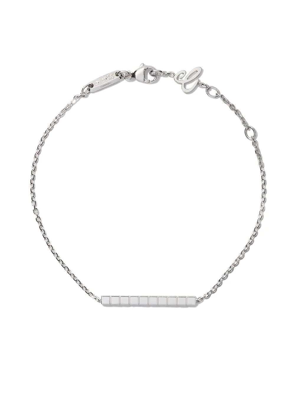 18kt white gold Ice Cube Pure bracelet - 1