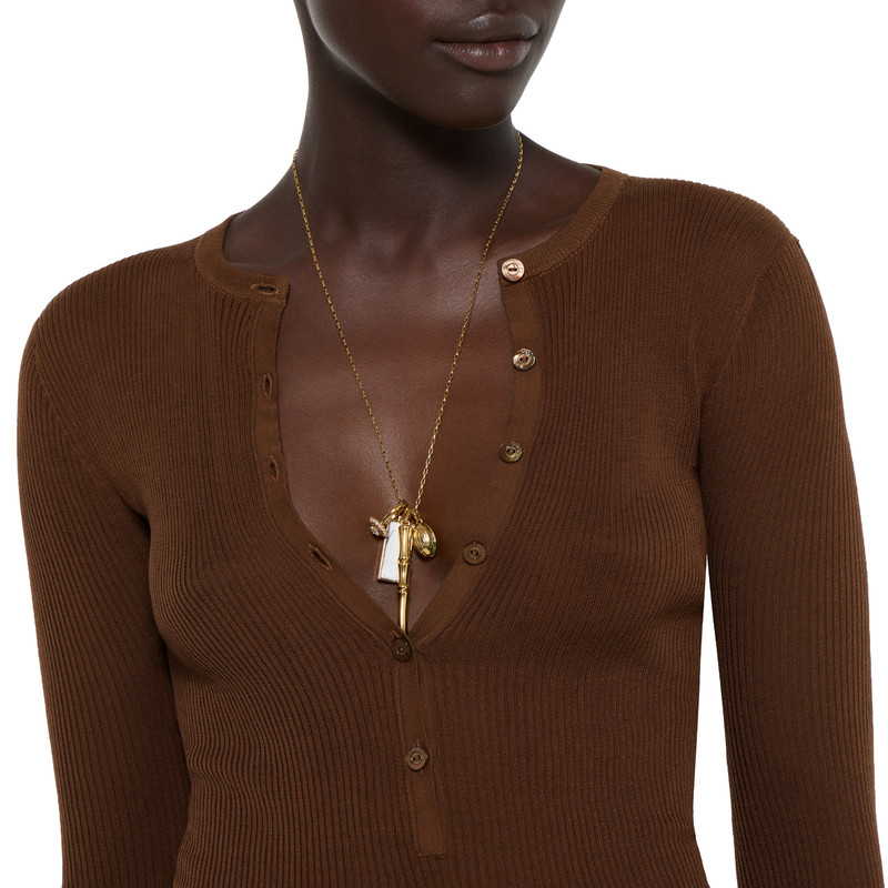 Fine cotton rib cardigan 4