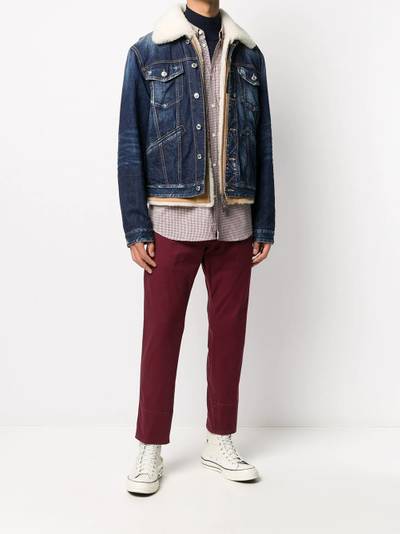 DSQUARED2 distressed denim jacket outlook