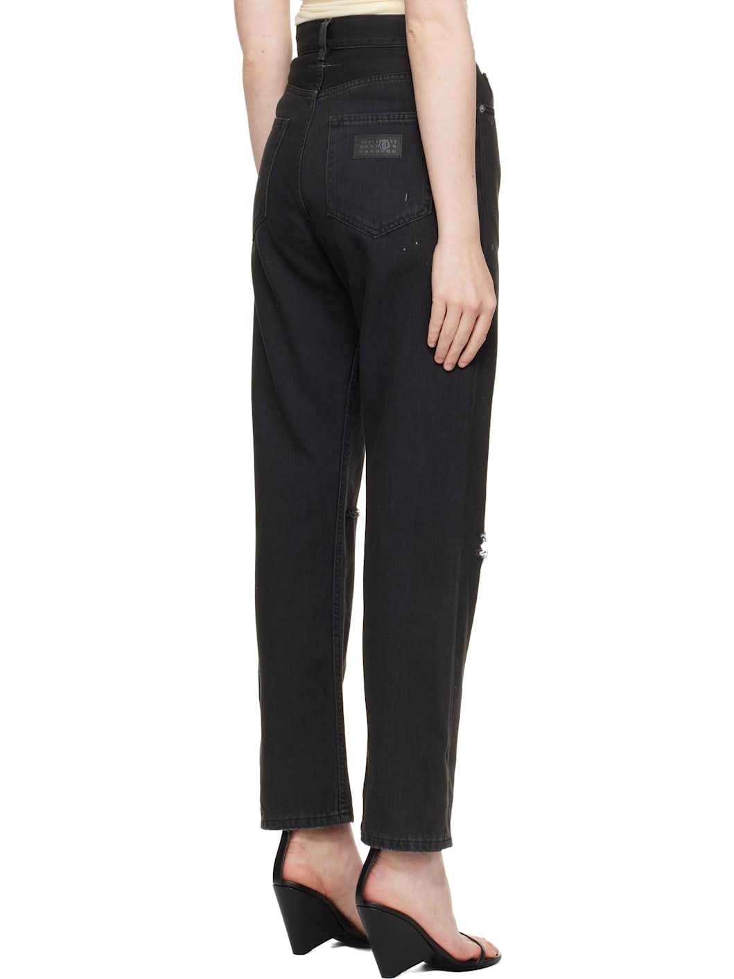 Black 5 Pockets Jeans - 3