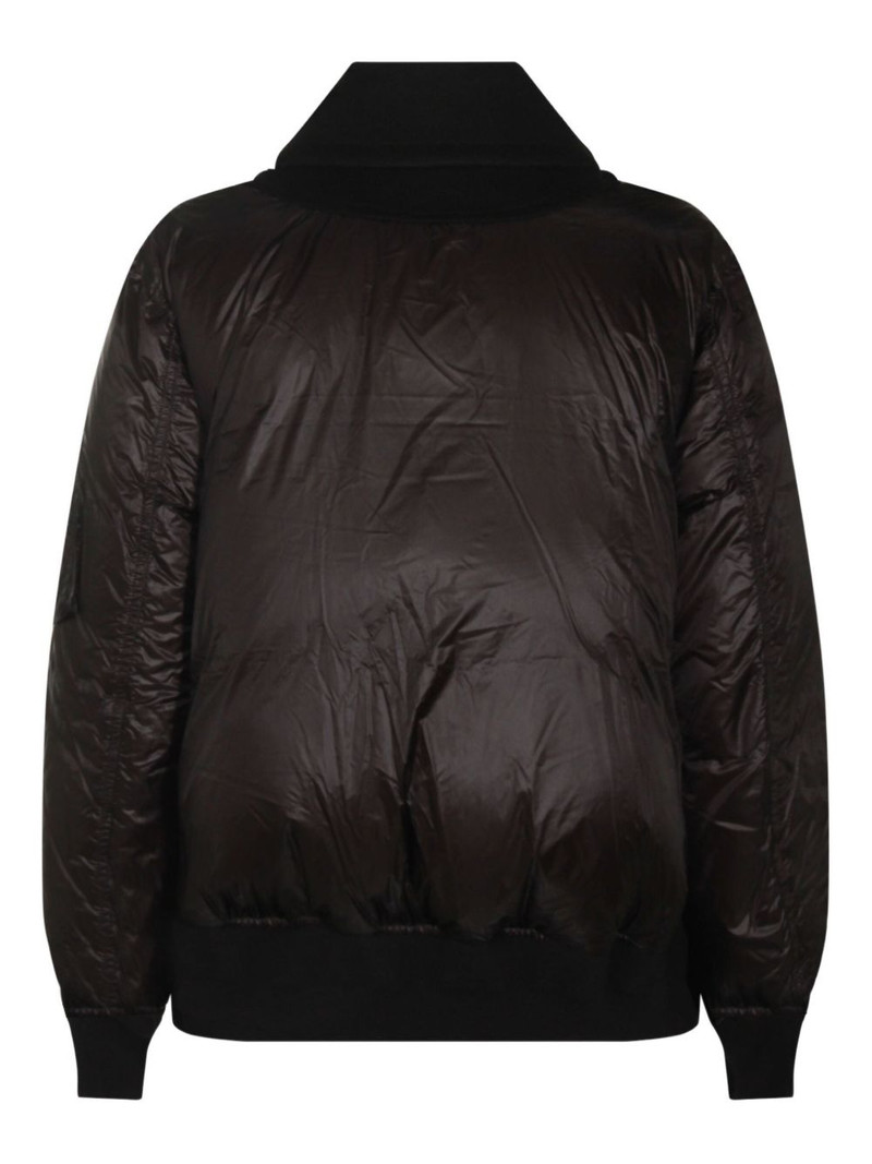 sacai double-breasted puffer jacket outlook