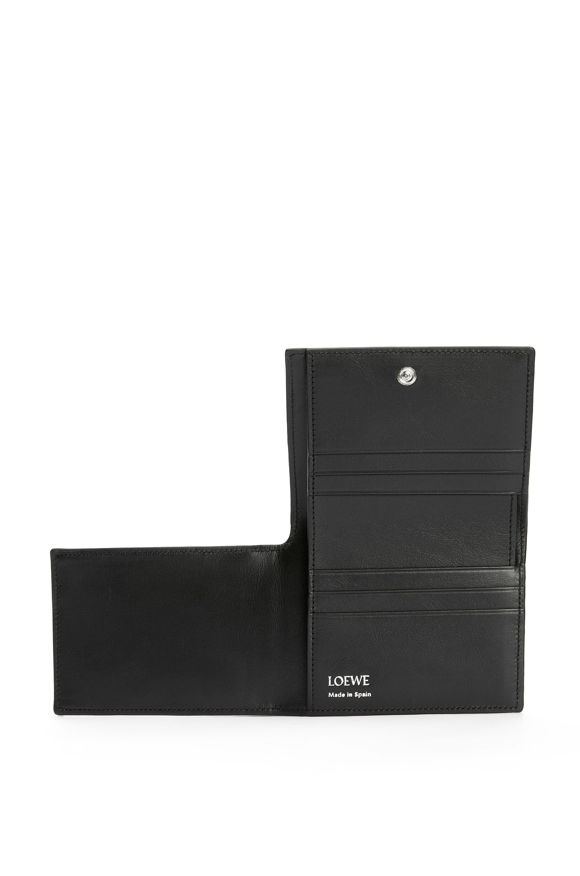 Folded wallet in shiny nappa calfskin - 2