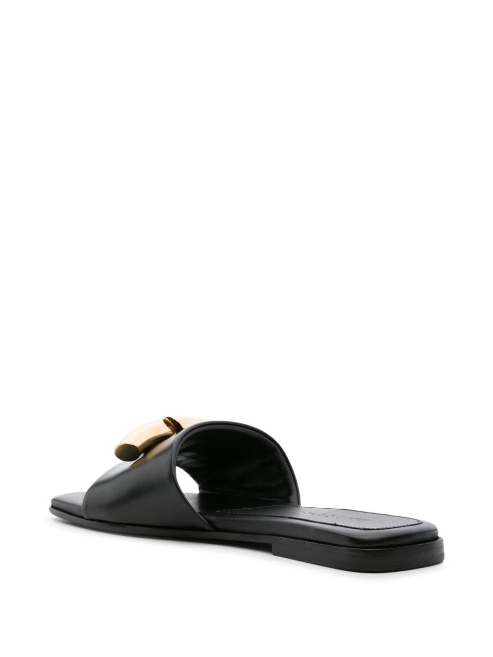 Haute Sequence leather slides - 3