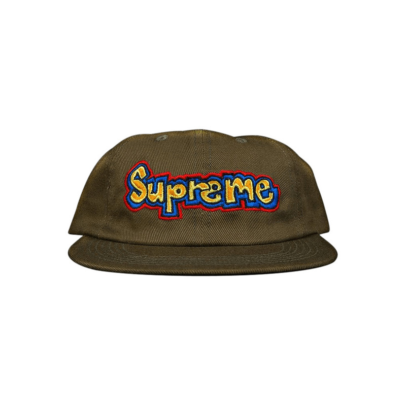 Supreme Gonz Logo 6 Panel Cap 'Olive' - 1