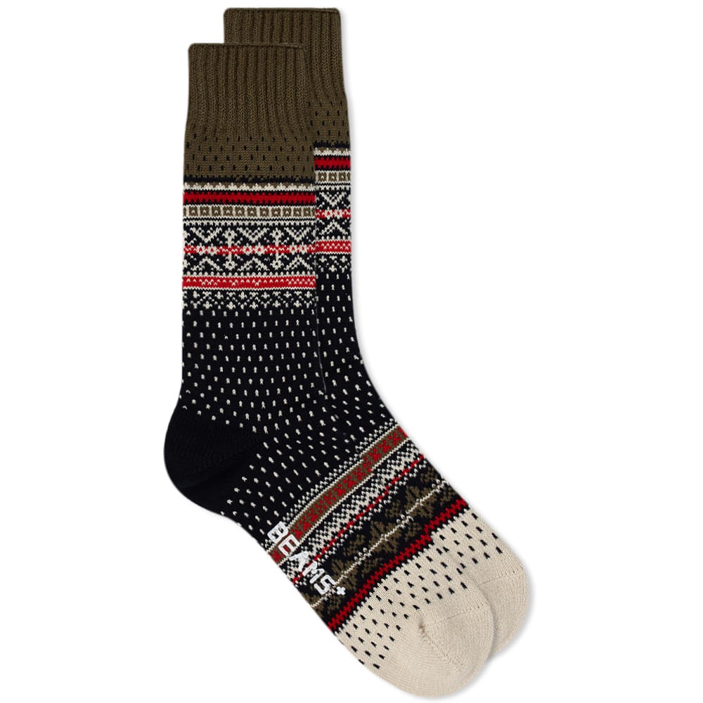 Beams Plus Nordic Sock - 1