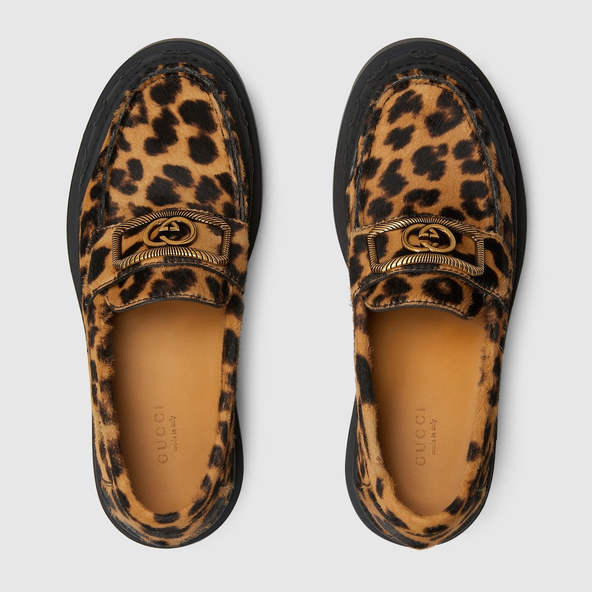 Women's loafer with Interlocking G - 5