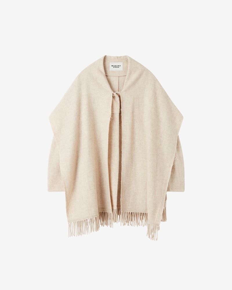 FATY FRINGES WOOL COAT - 1