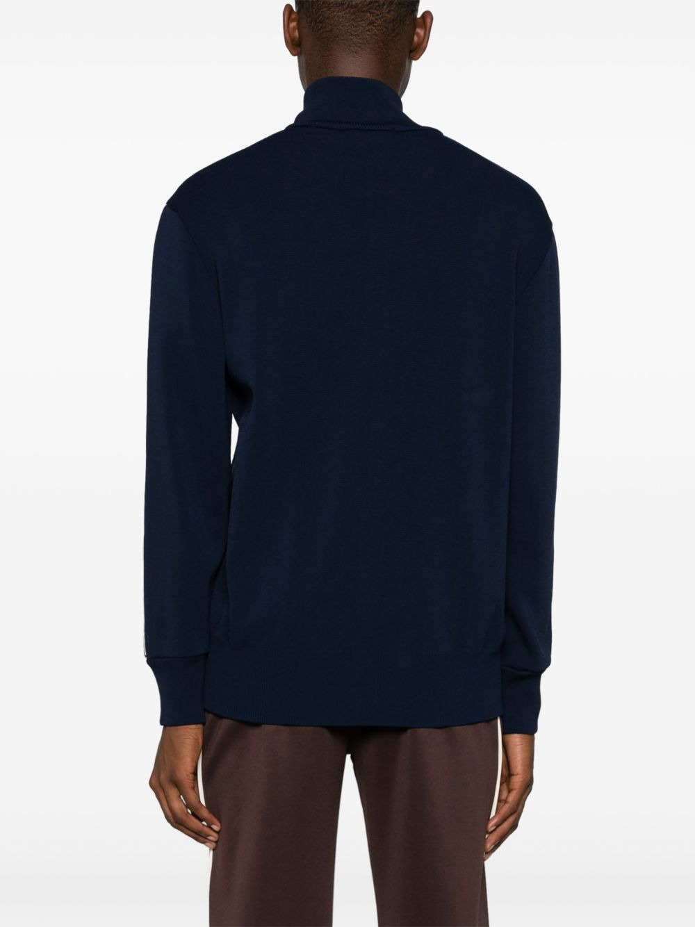 logo-embroidered sweatshirt - 4