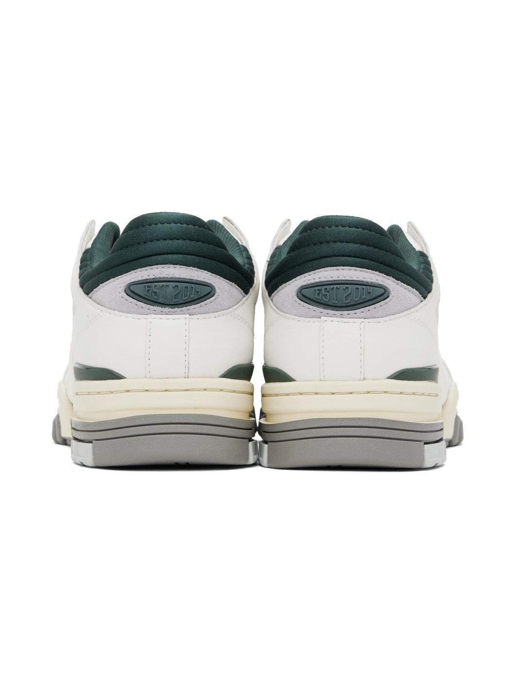 White & Green Onyx Sneakers - 2