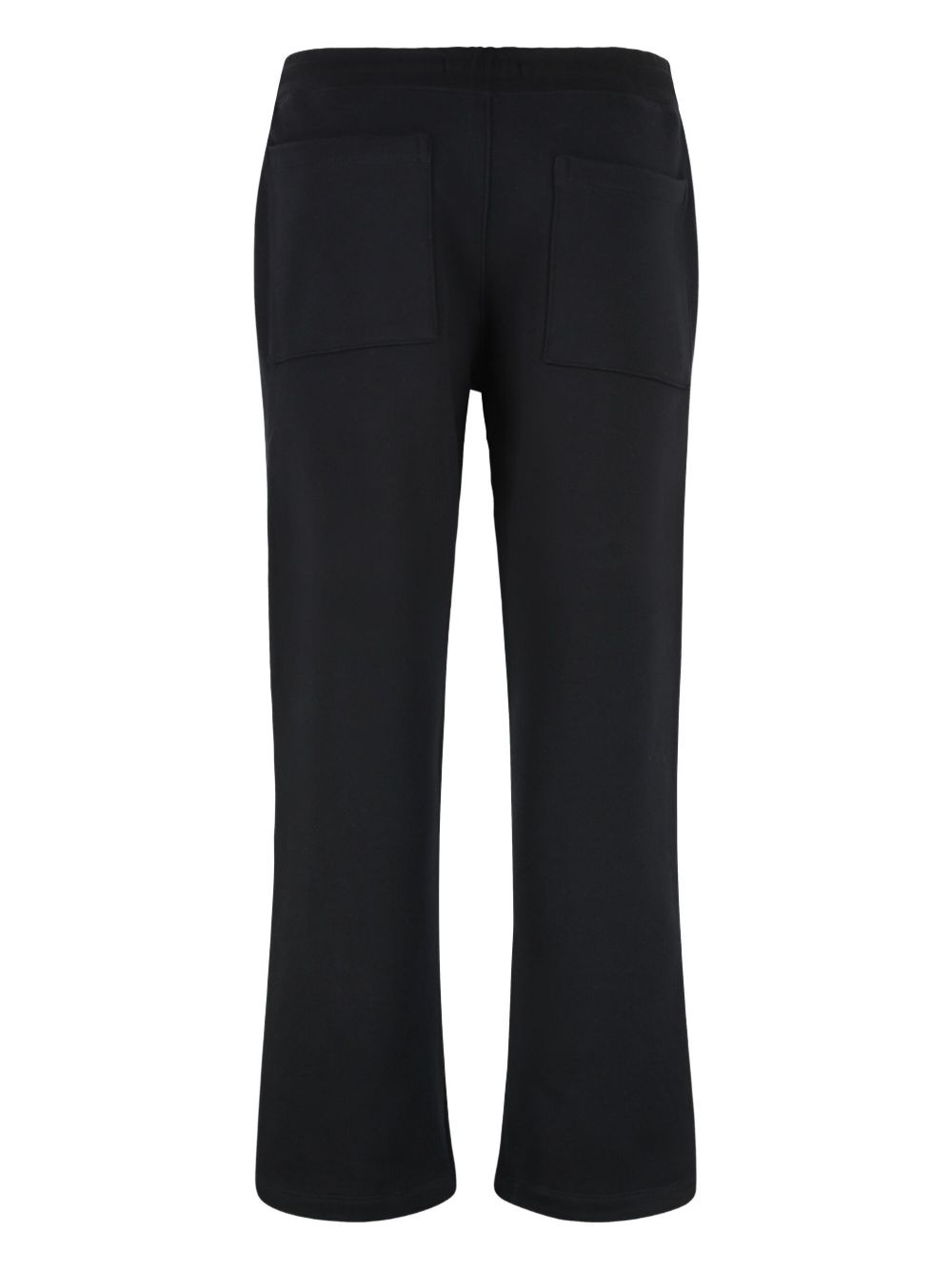 logo-detail cotton track pants - 2