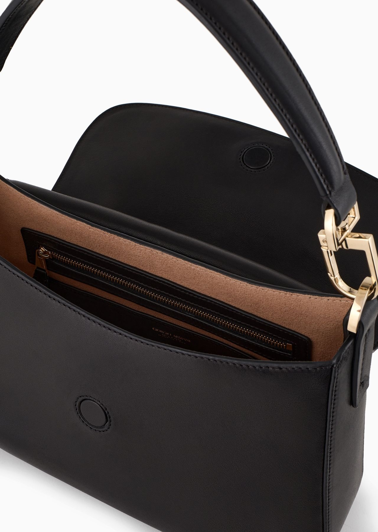 Medium la Prima Soft baguette bag in nappa leather - 4