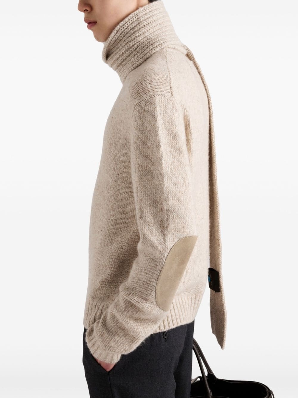 crew-neck cashmere jumper - 5
