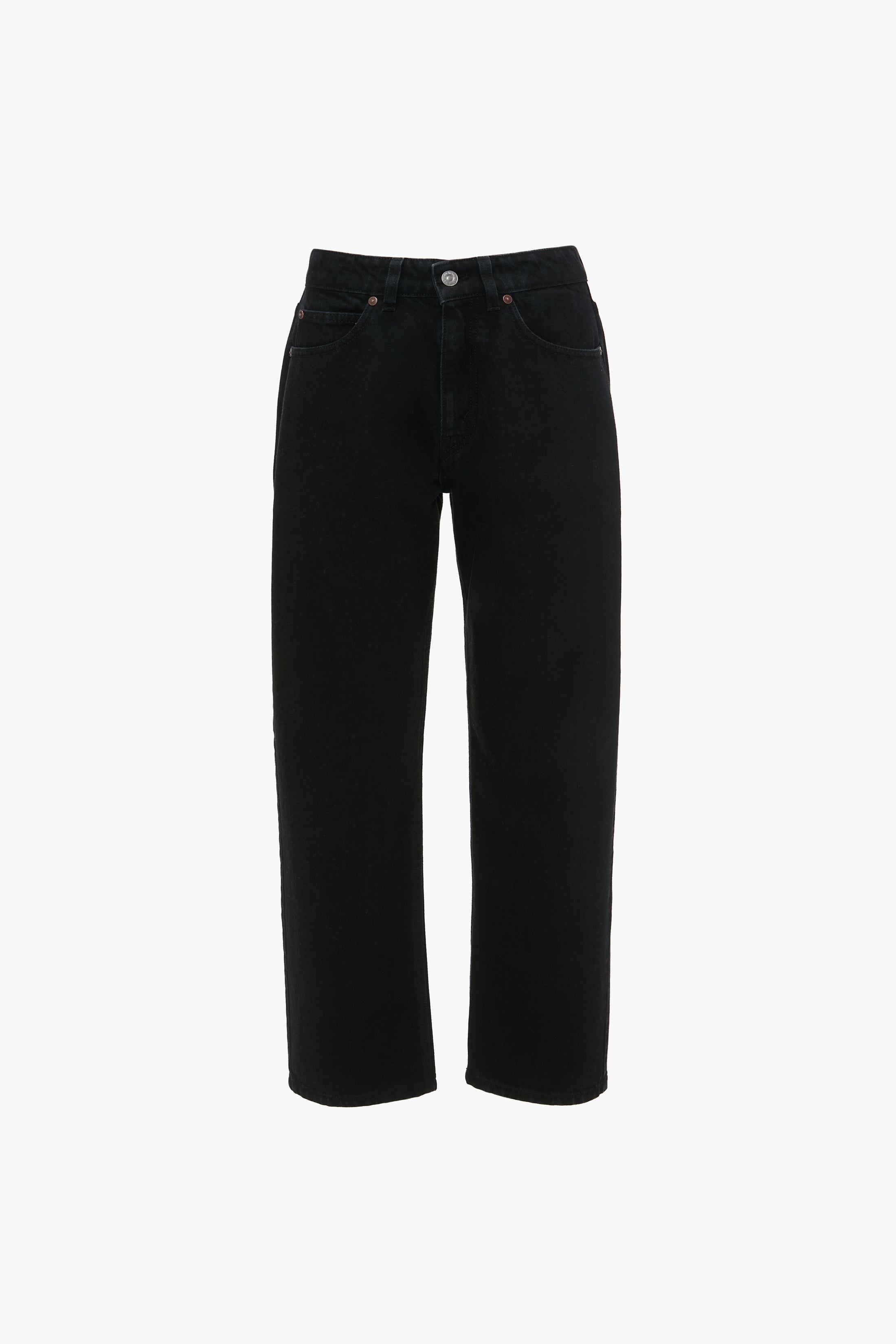 Exclusive Bernie Relaxed Jean In Washed Black - 1